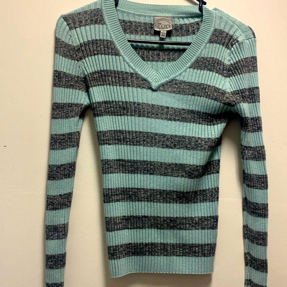 Juniors The Slope Stripped shirt size M
